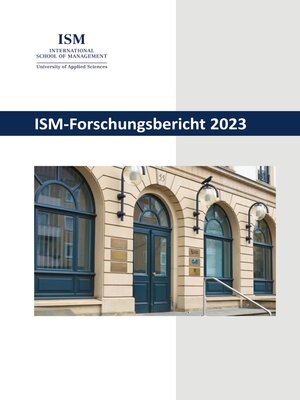 cover image of ISM-Forschungsbericht 2023